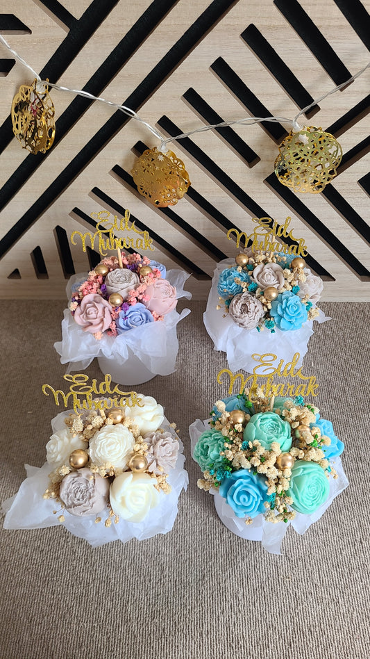 Mini Bouquet parfumé Eid Mubarak – Édition Eïd